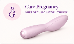 Care Pregnancy. Support. Monitor. Thrive. A vaginally inserted Vagine device.